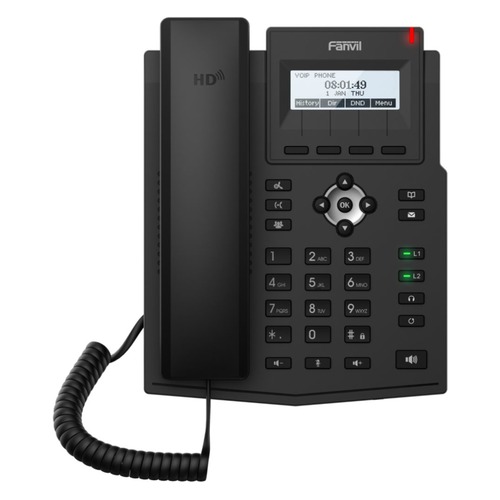 Телефон IP Fanvil X1SP черный