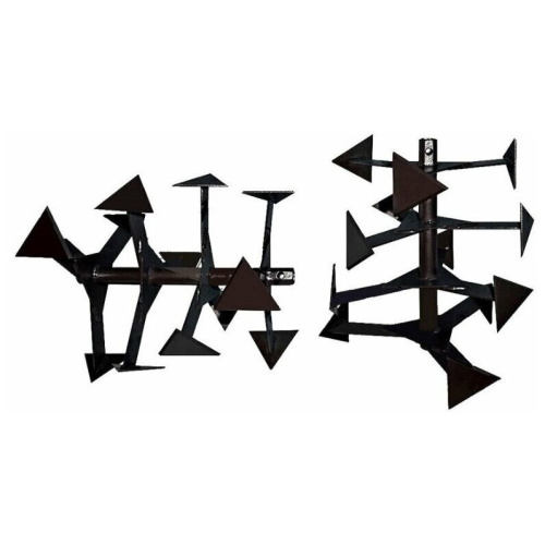 Фреза Huter "Гусиные лапки" МК-7000,МК-7500,МК-8000 (шестигранник 23 мм) (комп. 2 шт.) 71/3/52