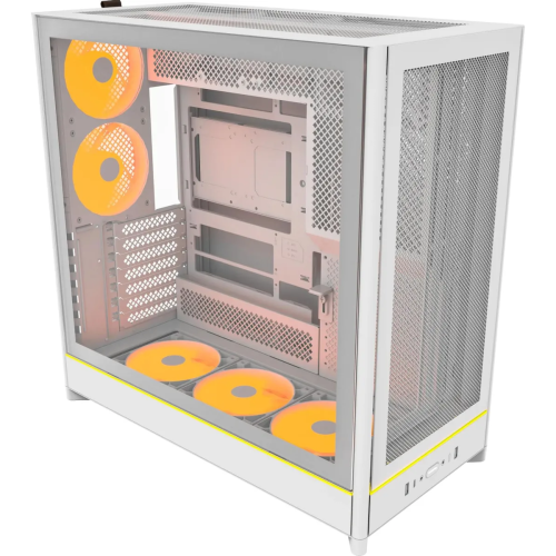 Корпус Montech HS01 Pro White / ATX / 5x120mm ARGB fans hub / HS01 Pro (W)