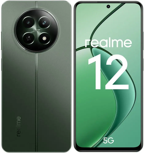 Смартфон Realme 12 8/256 Гб 5G Зеленый Смартфон Realme 12 8/256 Гб 5G Зеленый