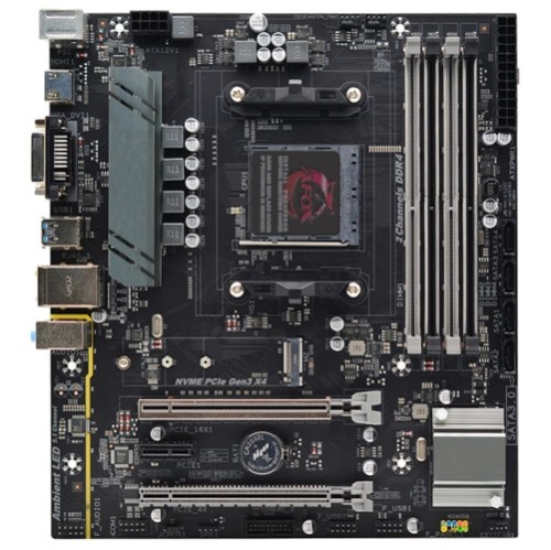 Материнская плата AFOX B550-MA-V2, Retail