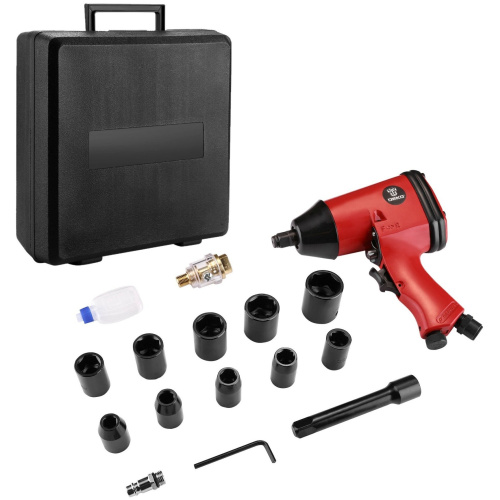 Гайковерт Deko DKPT01 SET 3 (018-1101) красный/черный