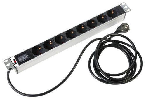 Блок распределения питания ЦМО R-16-8S-AM-440-3 гор.размещ. 8xSchuko базовые 16A Schuko 3м