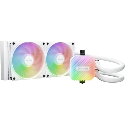 СВО be quiet! Light Loop 240mm white (BW021) (250W, ARGB/ Fans 2x120mm, 61.8CFM, 34.9dBA, 2100RPM)