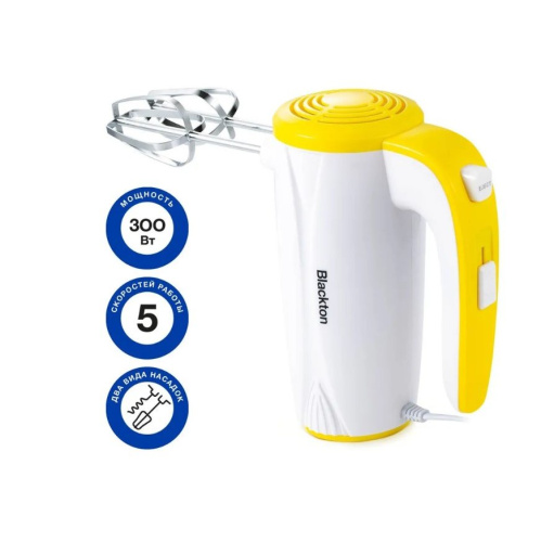 Миксер Blackton Bt MX320 Белый-Желтый