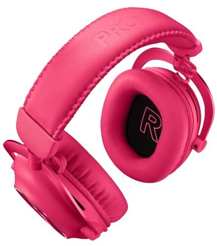 Беспроводные/проводные наушники Logitech PRO X 2 розовый