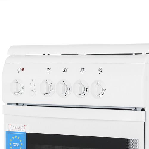 Комбинированная плита De Luxe 506031.01ГЭ (КР) белый