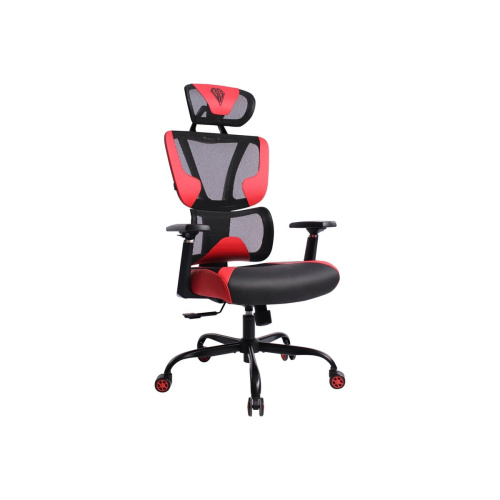 Кресло игровое BRABIX Premium Toxin GM-520 (532950) экокожа/сетка/ткань, черное/красное