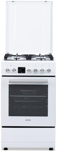 Комбинированная плита Simfer F56MW45025 белый