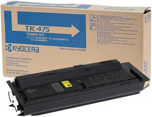 Тонер-картридж Kyocera 1T02K30NL0 TK-475 15 000 стр. для FS-6030MFP/6530MFP/6525MFP/6025MFP/6025MFP/B