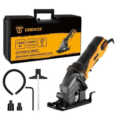 Пила циркулярная Deko CS1050-D (083-1103) кейс