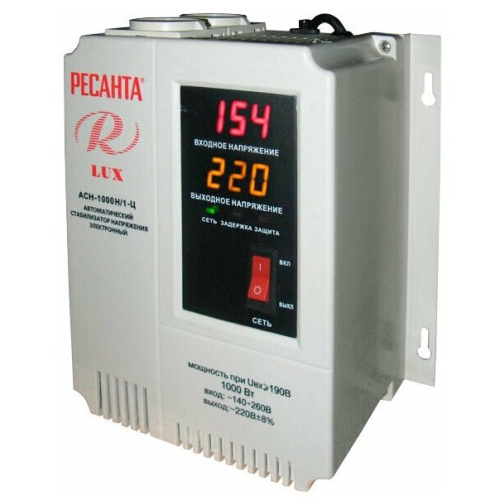 Стабилизатор напряжения РЕСАНТА ACH-1000H/1-Ц
