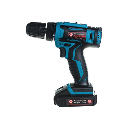 Дрель Калибр ДА-18-2А+ (00000071066) 2АКБ+ЗУ