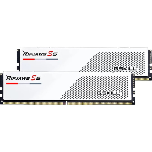 ОЗУ G.SKILL Rip Jaws S5 96GB (F5-5200J4040A48GX2-RS5W) (2x48GB) DDR5 5200MHz CL40 (40-40-40-83) 1.1V / White