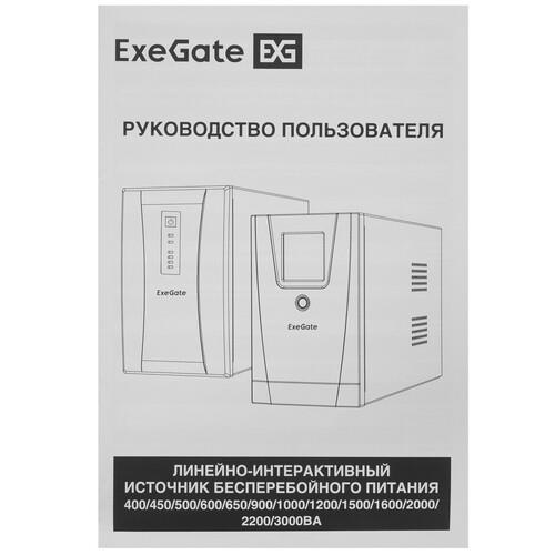 ИБП ExeGate SpecialPro Smart LLB-1000.LCD.AVR.1SH.2C13.RJ.USB