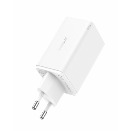 СЗУ Baseus GaN6 Pro (P10162701213-00) 65W EU Moon White