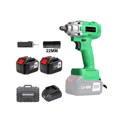 Гайковерт Zitrek Crusher 20-Li (063-4372) 20В, Li-ion 2x6.0Ач, з/у, кейс