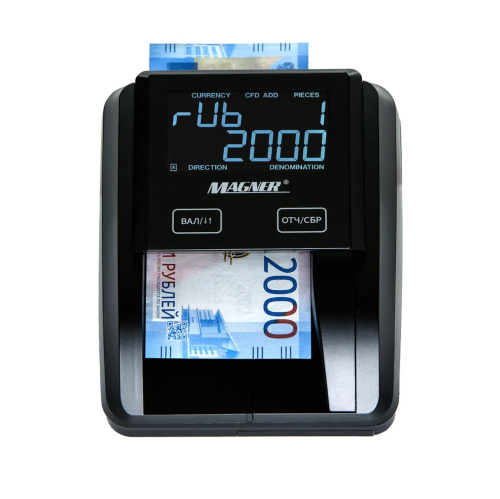 Детектор банкнот Magner 215 AKB с АКБ