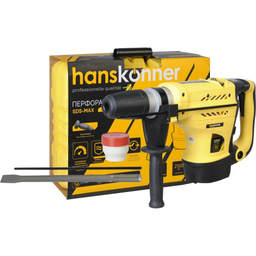 Перфоратор Hanskonner HRH2145MVE 2100Вт кейс