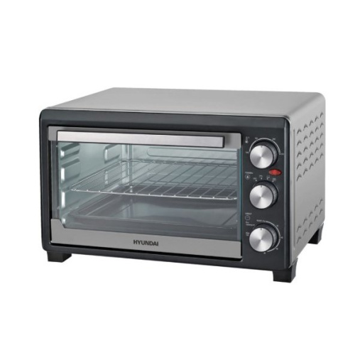 Мини-печь Hyundai MIO-HY072 серебристый/черный