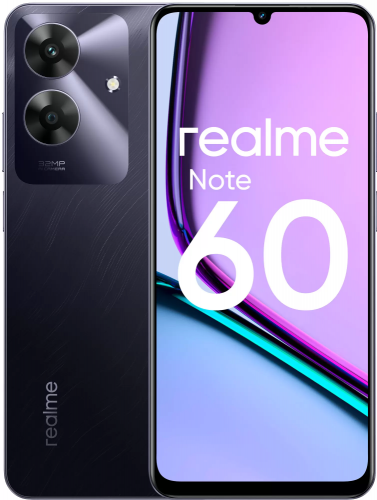 Смартфон Realme Note 60 6/128 Гб Marble Black Смартфон Realme Note 60 6/128 Гб Marble Black