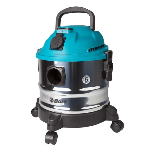 Строительный пылесос Bort BSS-1015 серый