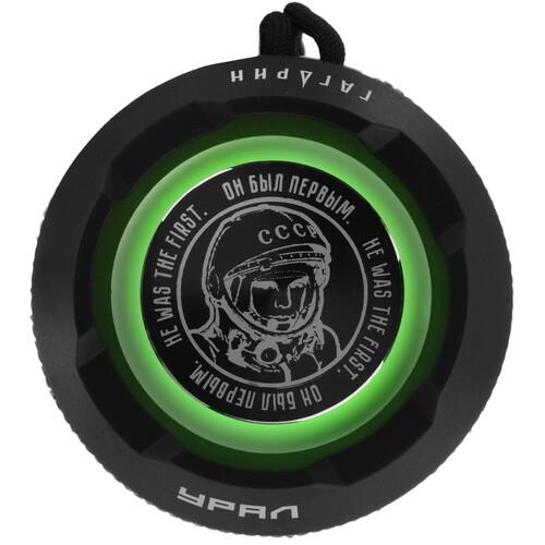 Портативная колонка Урал Гагарин ГР-001, черный