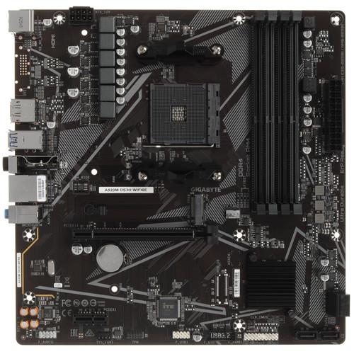 Материнская плата GIGABYTE A520M DS3H WIFI6E