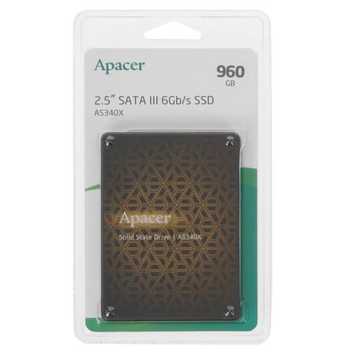 960 ГБ 2.5" SATA накопитель Apacer AS340X [AP960GAS340XC-1]