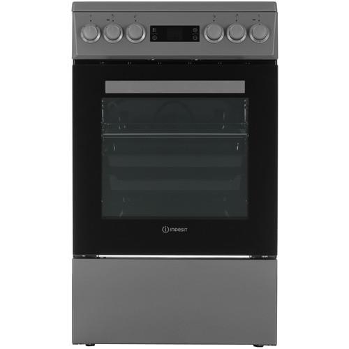 Электрическая плита Indesit ISV5F2HX серебристый