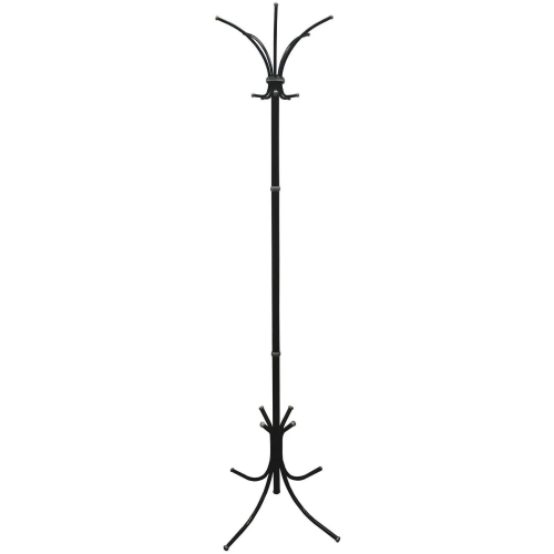 Вешалка напольная Бюрократ Нова-4 (Нова-4/black) черный