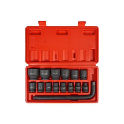 Набор головок торцевых Airline ATAS072 ударных 1/2" 38мм 15 пр.