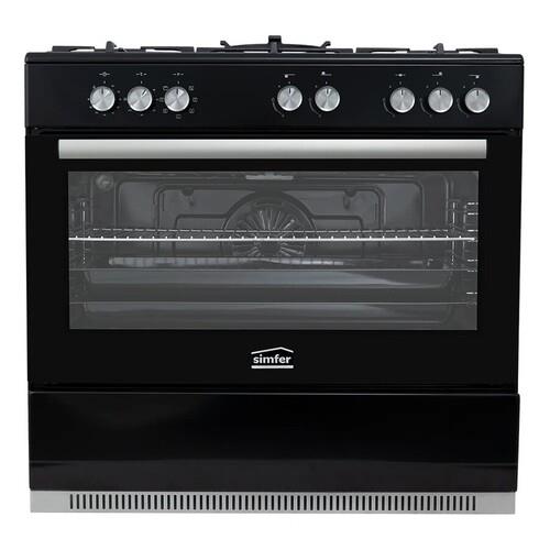 Комбинированная плита Simfer F96MB52001 черный