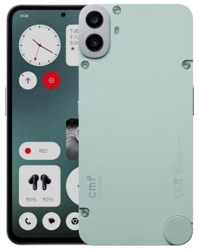 Смартфон CMF BY NOTHING Phone 1 8/128 Гб LTE Зеленый Смартфон CMF BY NOTHING Phone 1 8/128 Гб LTE Зеленый