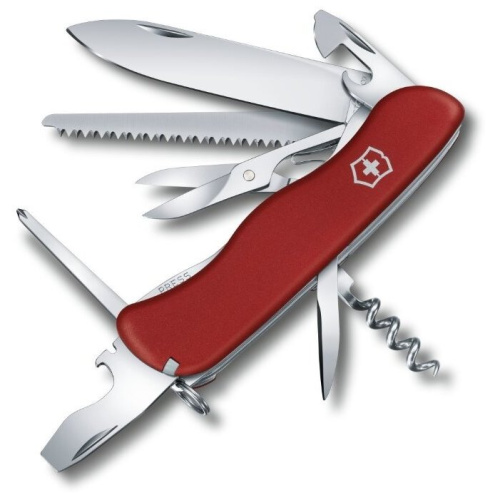 Нож перочинный Victorinox OUTRIDER (0.8513) 111мм 14функций красный