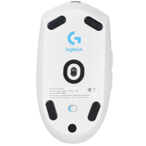 Мышь беспроводная Logitech G304 [910-005295] белый