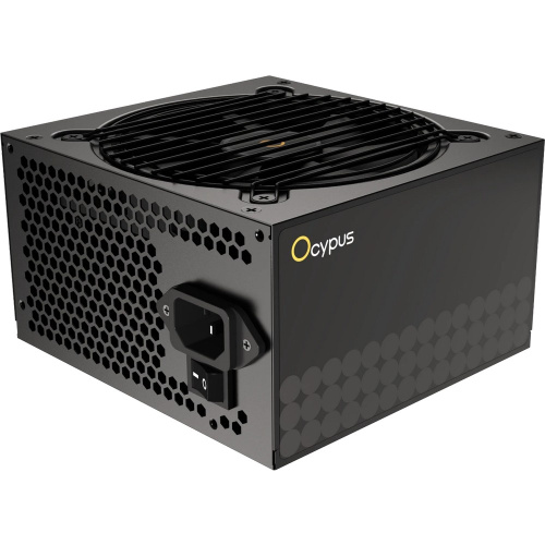 Блок питания Ocypus Gamma P650 BK (Gamma-P650-W1HDBK024X-EU) 650W (ATX, 80+, APFC, 20+4 pin, 120mm fan, PCI-E 6+2Px4, 6xSATA)