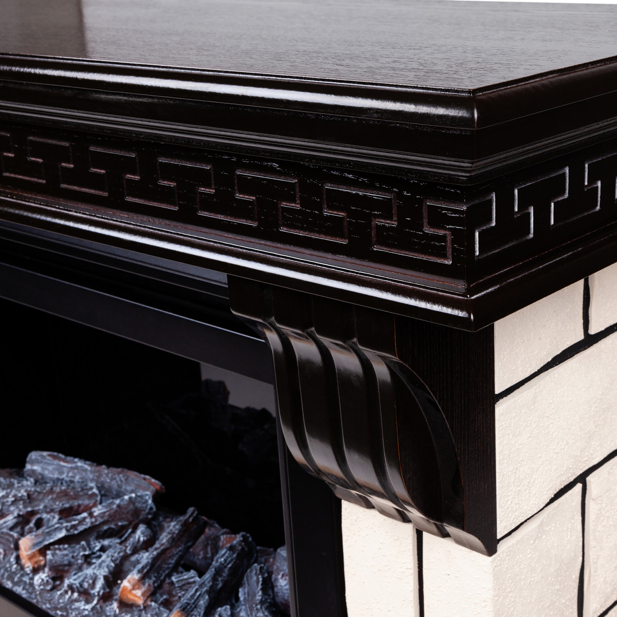 Портал каминный из МДФ RealFlame Stone 26 AO античный дуб, МДФ, классический стиль — дополнительный вид 3