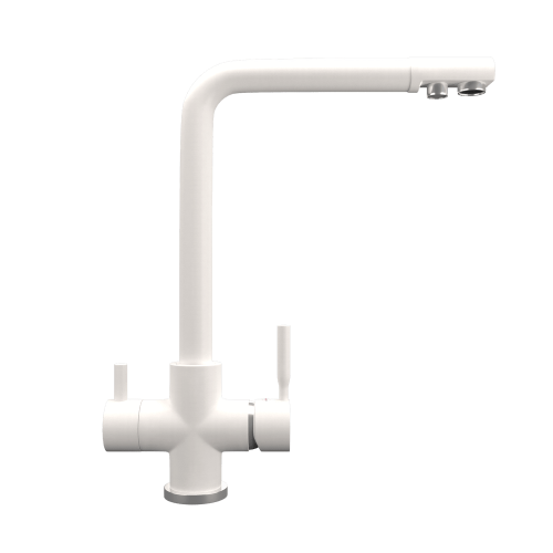 Кухонный смеситель MAUNFELD MFQT-16W кремовый