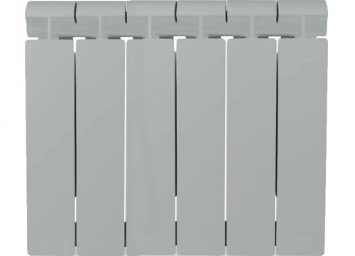 Радиатор биметаллический Global Style Plus 350 (6 секций) серый