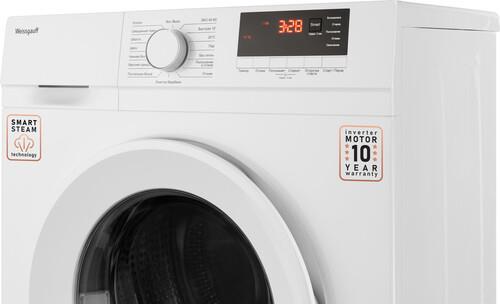 Стиральная машина Weissgauff WM 46127 DC Inverter Steam белый