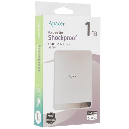 1000 ГБ Внешний SSD Apacer AS724 [AP1TBAS724C-1]