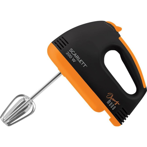 Миксер Scarlett SC-HM40S20 черный/оранжевый