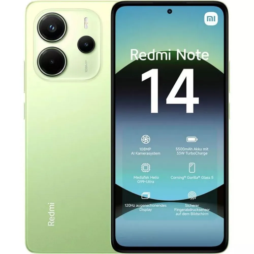 Смартфон Xiaomi Redmi Note 14 6/128 Гб Lte Лаймовый Зеленый Смартфон Xiaomi Redmi Note 14 6/128 Гб Lte Лаймовый Зеленый