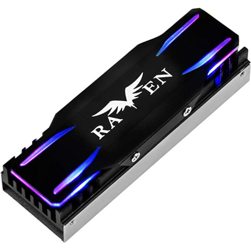 Комплект охлаждения SILVERSTONE G560TP03ARGB010 M.2 SSD, ARGB cooling kit with ARGB lighting