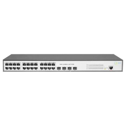 Коммутатор SNR (SNR-S2982G-24T-POE) 24G 4SFP 24PoE 185W управляемый