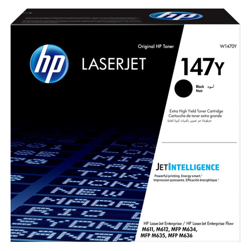 Картридж лазерный HP 147Y W1470Y черный (42000стр.) для HP LaserJet M610dn