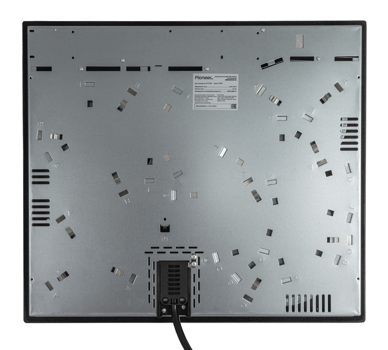 Электрическая варочная поверхность Pioneer EHB60403C-BL Электрическая варочная поверхность Pioneer EHB60403C-BL — Детали конструкции