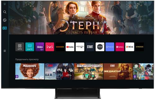 55" (138 см) Телевизор Samsung QE55S90DAUXRU черный