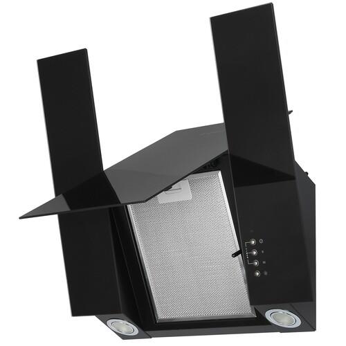 Вытяжка наклонная Gefest ВО 3603 Д2А черный/черный